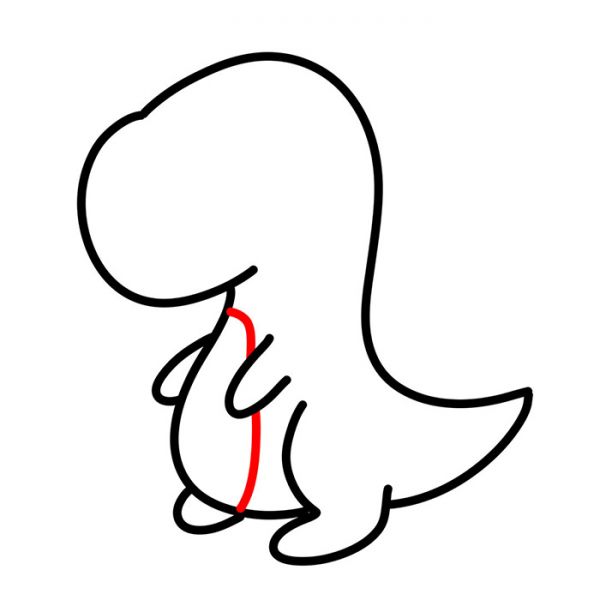 超凶的小恐龙简笔画，恐龙简笔画教程-3.jpg